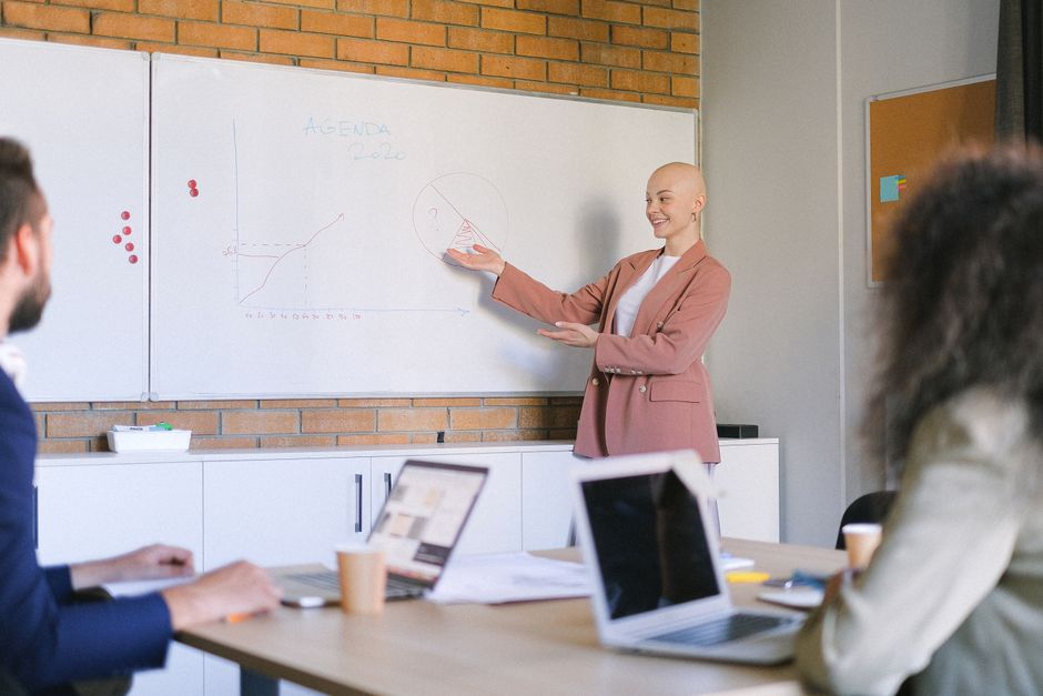 Beispiel für Marketing-Planung am Bildschirm